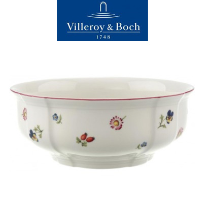 [해외][Villeroy&amp;Boch] 빌레로이앤보흐 Petite Fleur Round Vegetable Bowl 8 1/4 in (21cm)