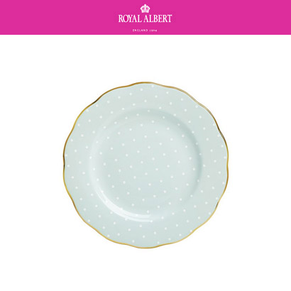 [해외] 로얄알버트 폴카 로즈 Polka Rose Vintage Salad Plate (1pc) 관부가세 포함