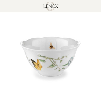 [해외][Lenox] Butterfly Meadow Rice Bowls(깊은 국그릇) 4pcs